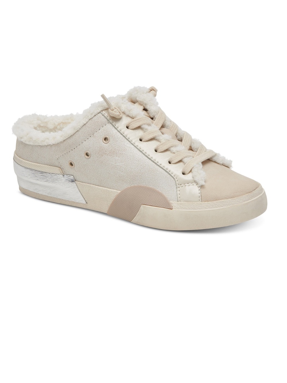 Dolce Vita Women’s Zantel Slip-On Mule Sneakers faux fur